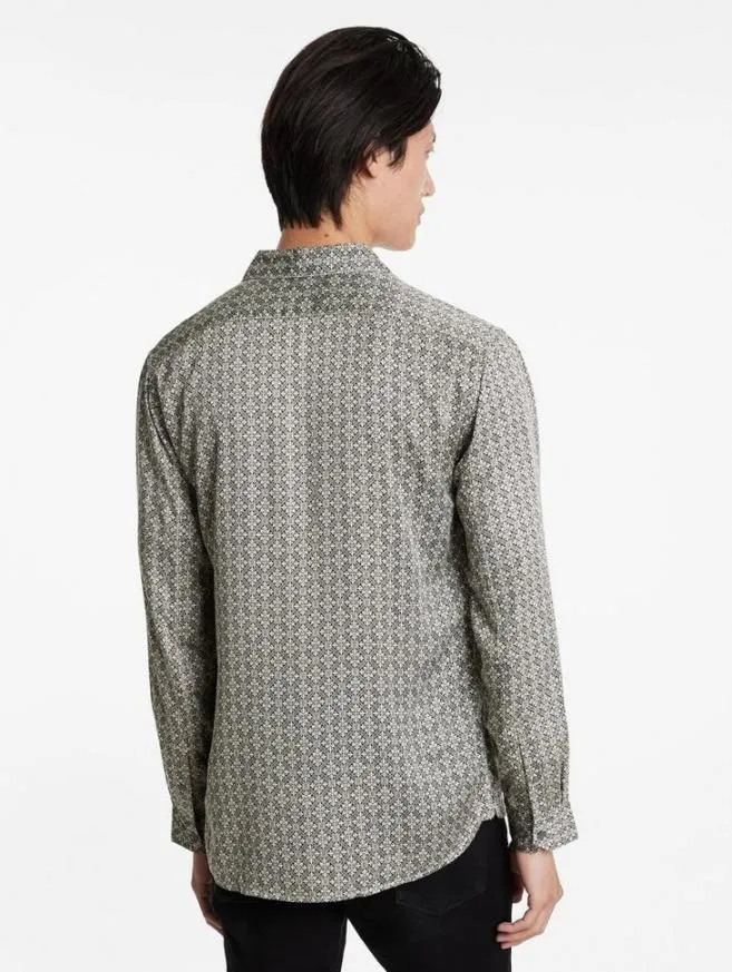 Men John Varvatos Shirts Rodney Shirt Greytan