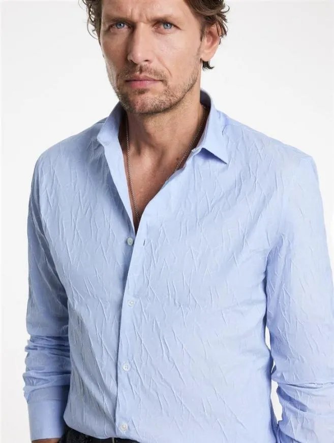 Men John Varvatos Shirts Stella Dress Shirt White