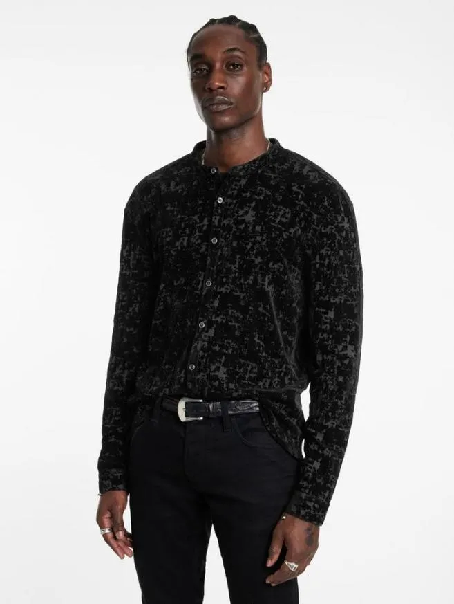 Men John Varvatos Shirts Valenca Shirt Black