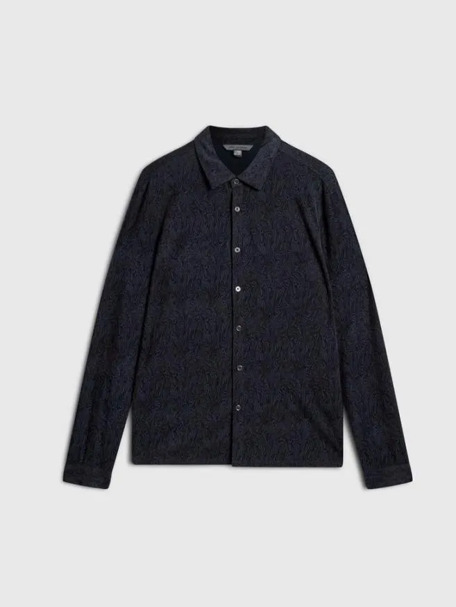 Men John Varvatos Shirts Veneto Shirt Black