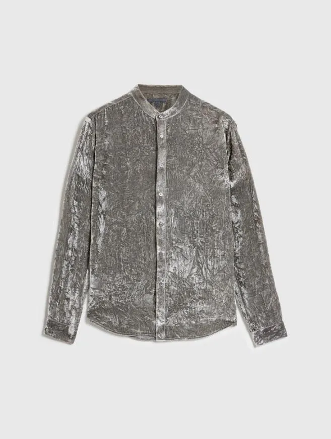 Men John Varvatos Shirts Vigo Shirt Smoked Pearl Grey
