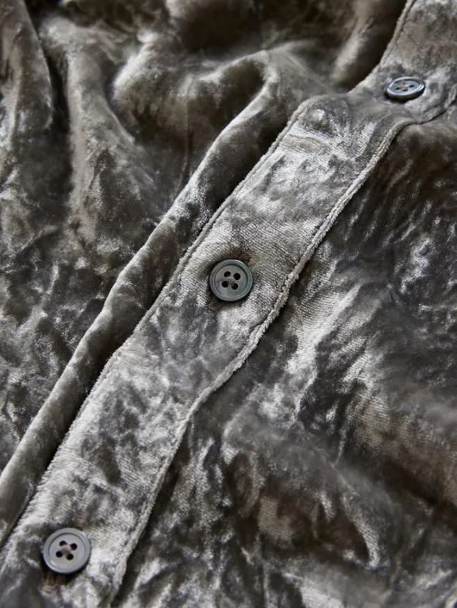 Men John Varvatos Shirts Vigo Shirt Smoked Pearl Grey
