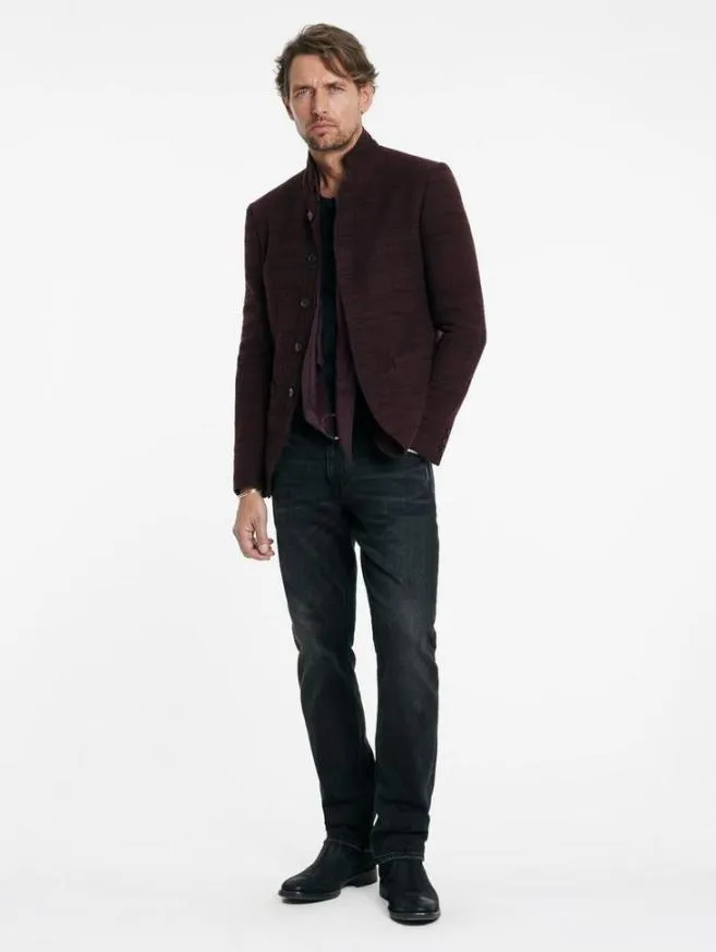 Men John Varvatos Suit Jackets Anson Jacket Dark Plum
