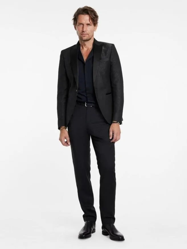 Men John Varvatos Suit Jackets Bass Jacket Black