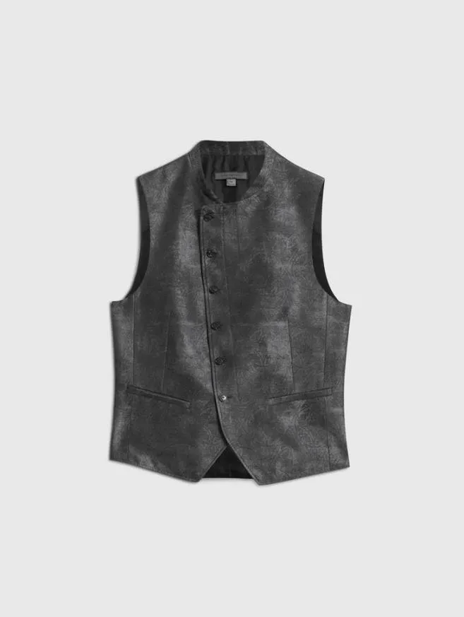 Men John Varvatos Suit Jackets Beacon Vest Eclipse Heather