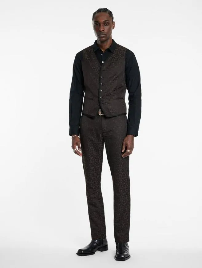 Men John Varvatos Suit Jackets Davie Vest Charcoal Grey