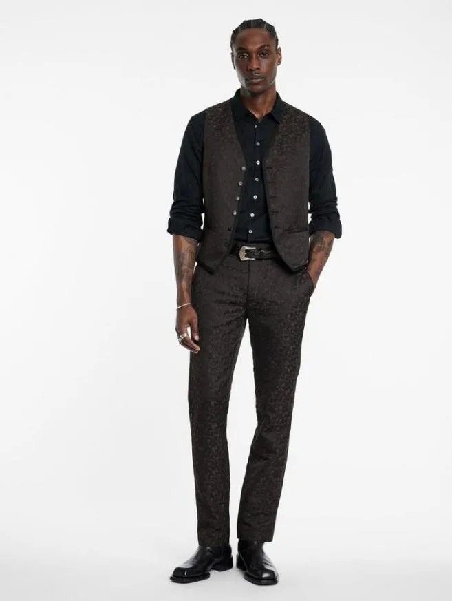 Men John Varvatos Suit Jackets Davie Vest Charcoal Grey