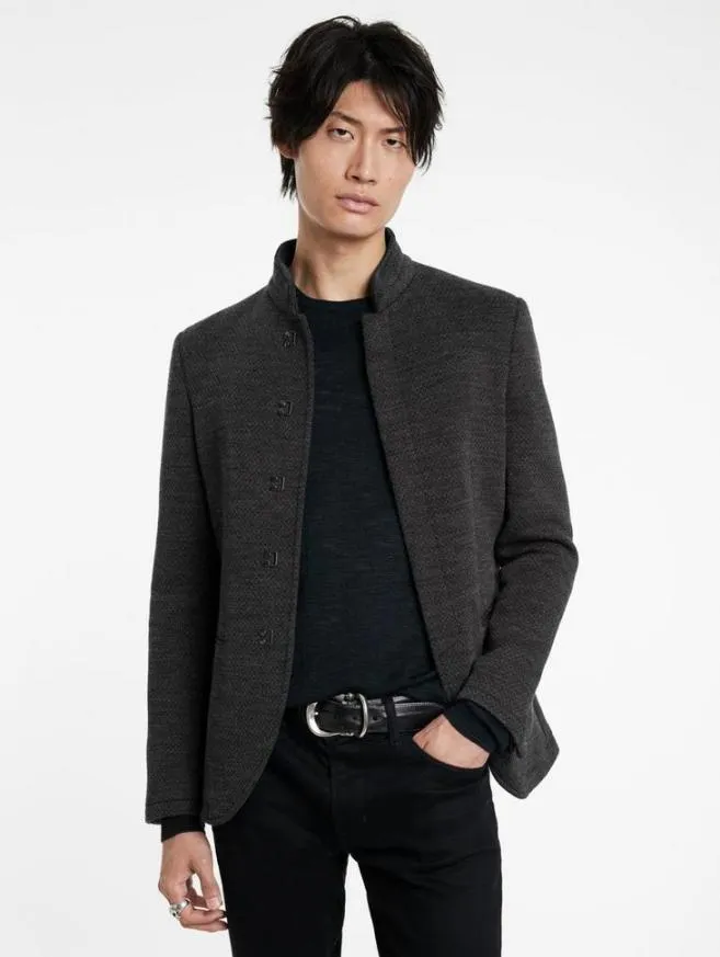 Men John Varvatos Suit Jackets Dorean Jacket Carbon