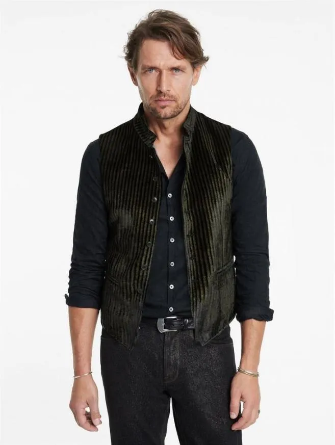 Men John Varvatos Suit Jackets Glynn Vest Black