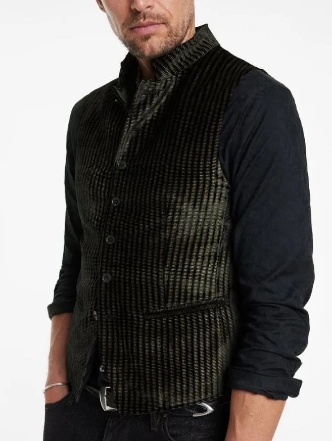 Men John Varvatos Suit Jackets Glynn Vest Black