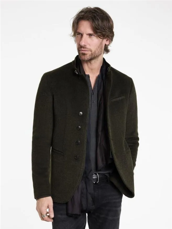 Men John Varvatos Suit Jackets Hyde Jacket Kombu Green