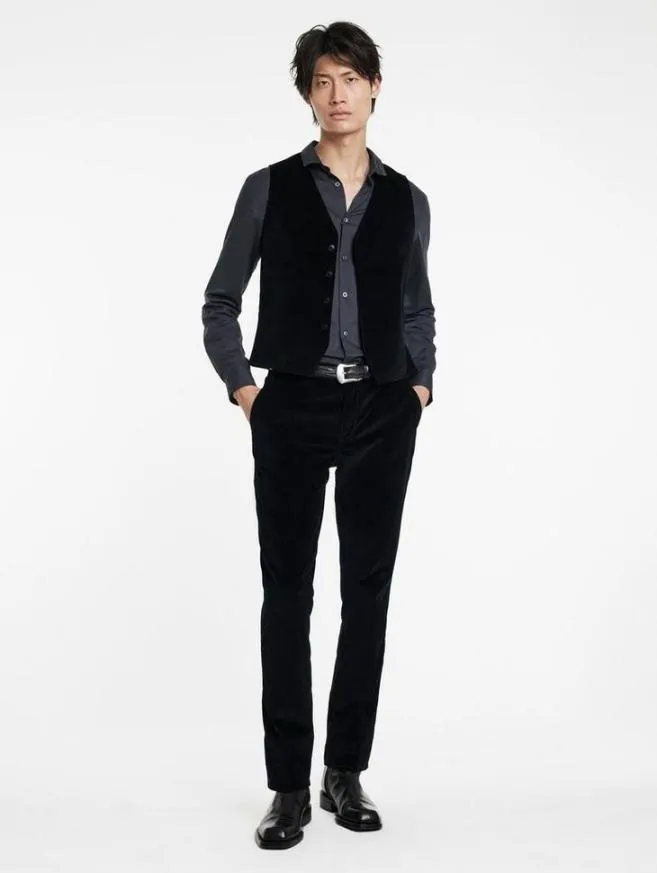 Men John Varvatos Suit Jackets Lowa Vest Black