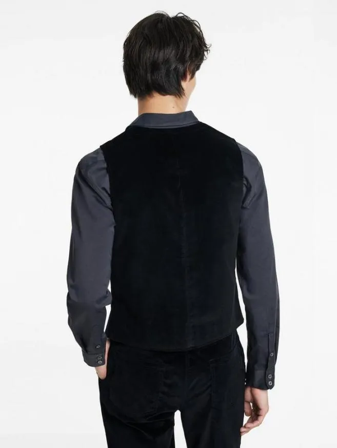 Men John Varvatos Suit Jackets Lowa Vest Black