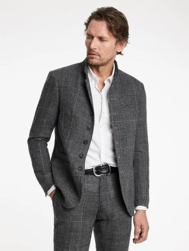 Men John Varvatos Suit Jackets Redwood Jacket Flat Grey