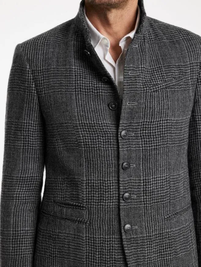 Men John Varvatos Suit Jackets Redwood Jacket Flat Grey