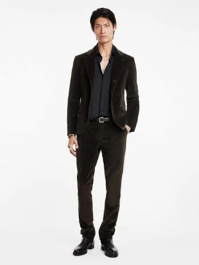 Men John Varvatos Suit Jackets Rind Jacket Chocolate