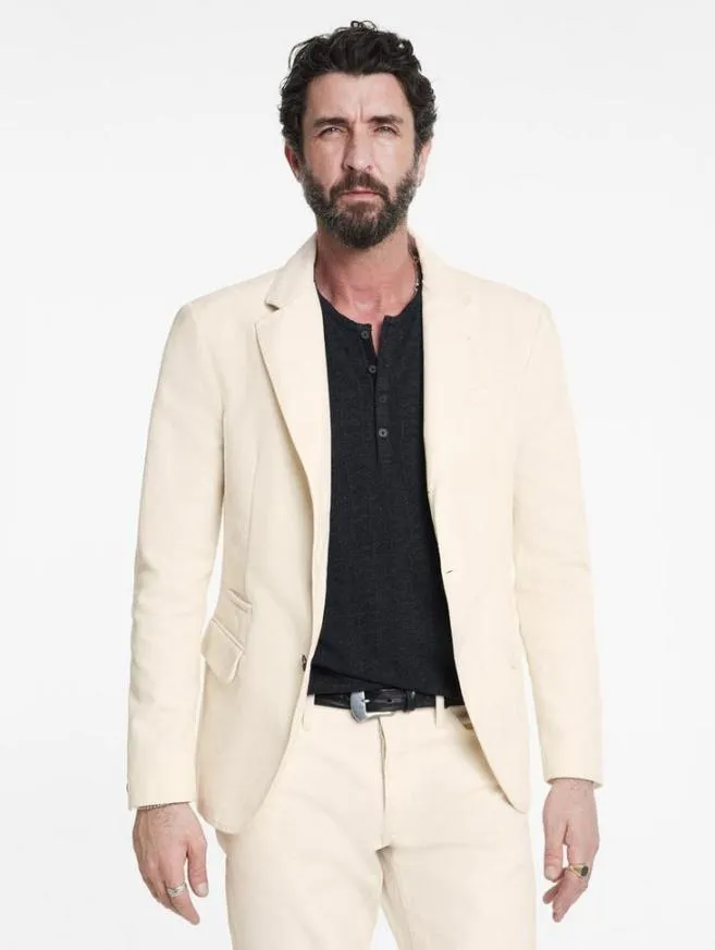 Men John Varvatos Suit Jackets Rind Jacket Linen