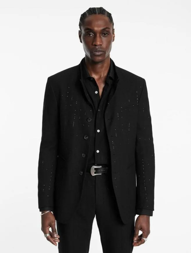 Men John Varvatos Suit Jackets Varick Jacket Black