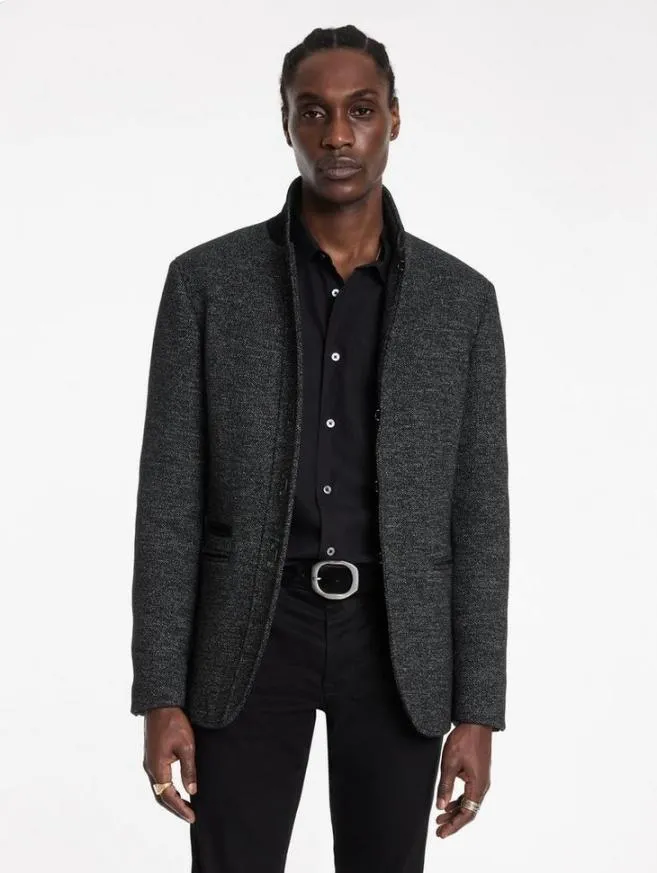 Men John Varvatos Suit Jackets Wallace Jacket Carbon Grey