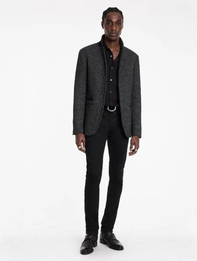 Men John Varvatos Suit Jackets Wallace Jacket Carbon Grey