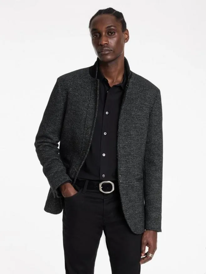 Men John Varvatos Suit Jackets Wallace Jacket Carbon Grey