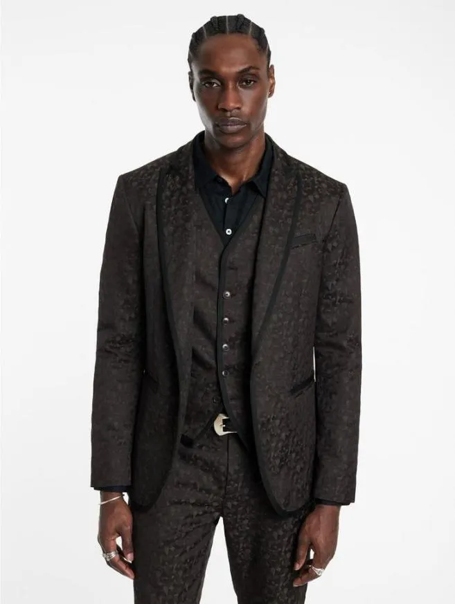 Men John Varvatos Suit Jackets Wallace Jacket Charcoal Grey