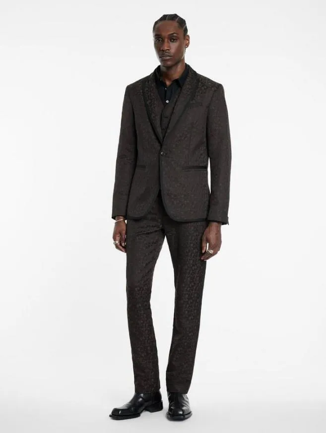 Men John Varvatos Suit Jackets Wallace Jacket Charcoal Grey