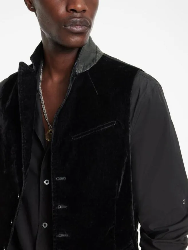 Men John Varvatos Suit Jackets Woodward Vest Black