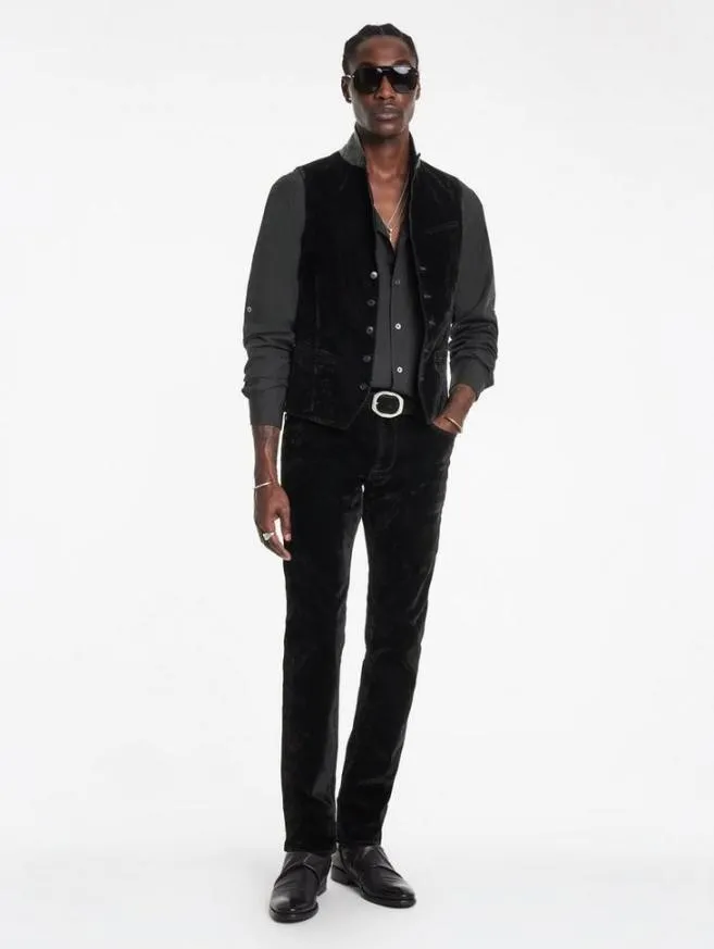 Men John Varvatos Suit Jackets Woodward Vest Black