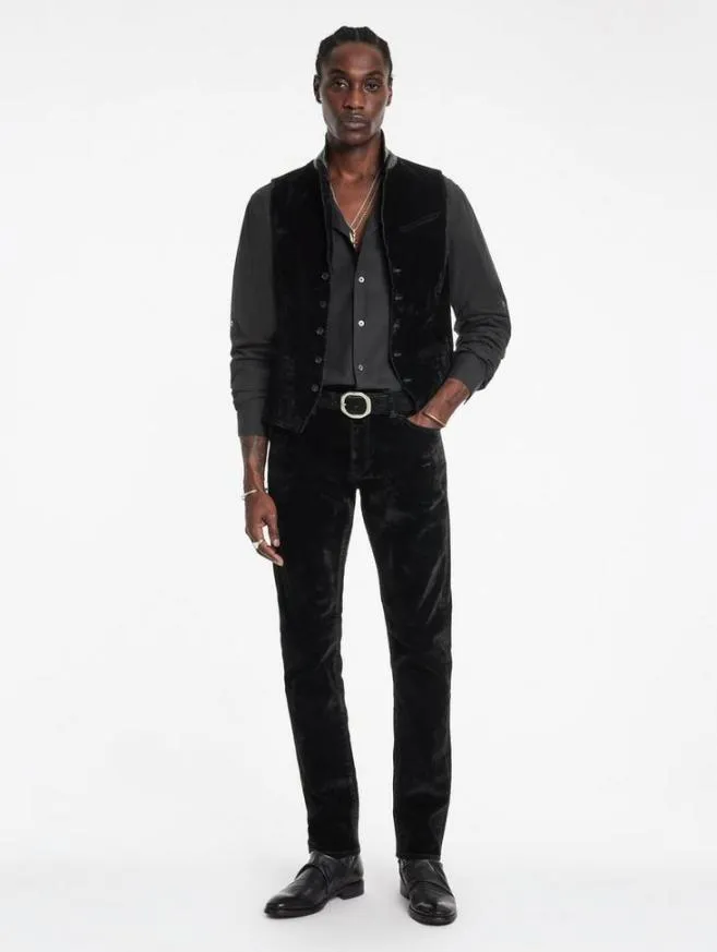 Men John Varvatos Suit Jackets Woodward Vest Black