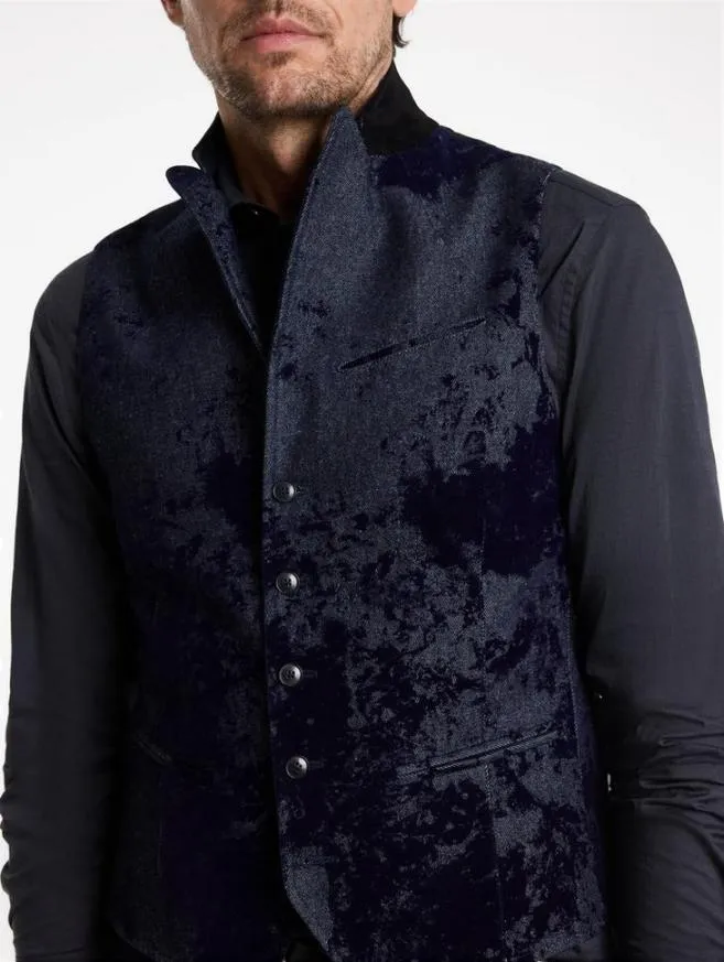 Men John Varvatos Suit Jackets Woodward Vest Ink