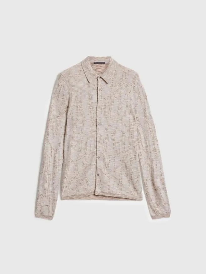 Men John Varvatos Sweaters Caravaggio Shirt Greytan