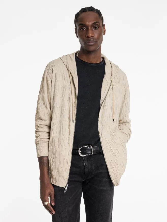 Men John Varvatos Sweaters Ihsan Hoodie Black