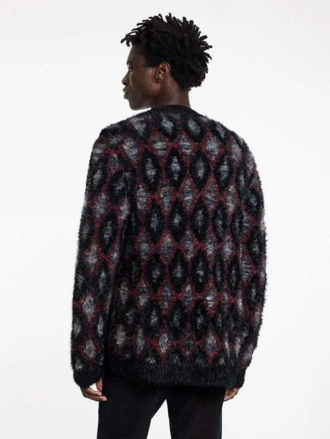 Men John Varvatos Sweaters Layne Cardigan Black