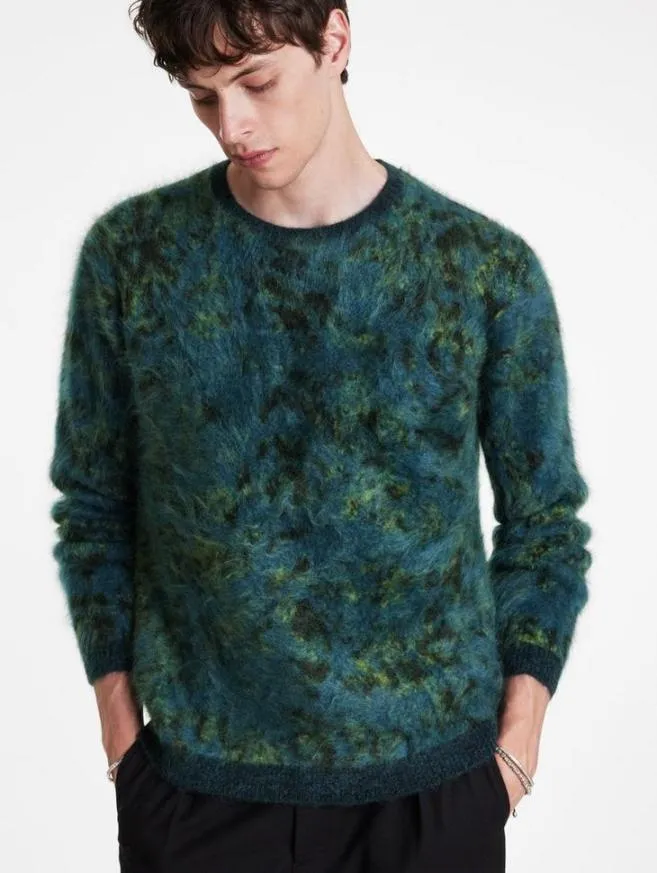 Men John Varvatos Sweaters Palermo Sweater Cobalt