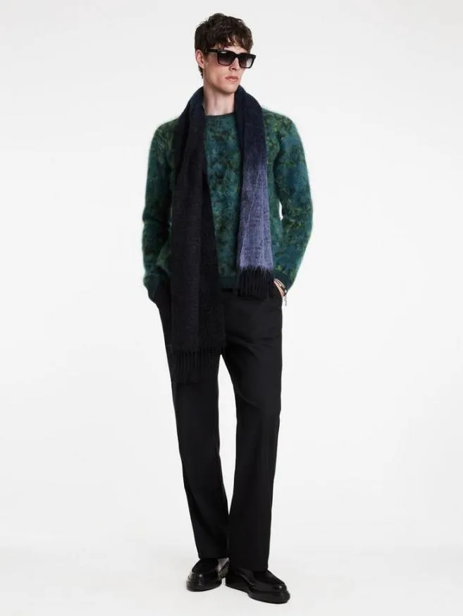 Men John Varvatos Sweaters Palermo Sweater Cobalt