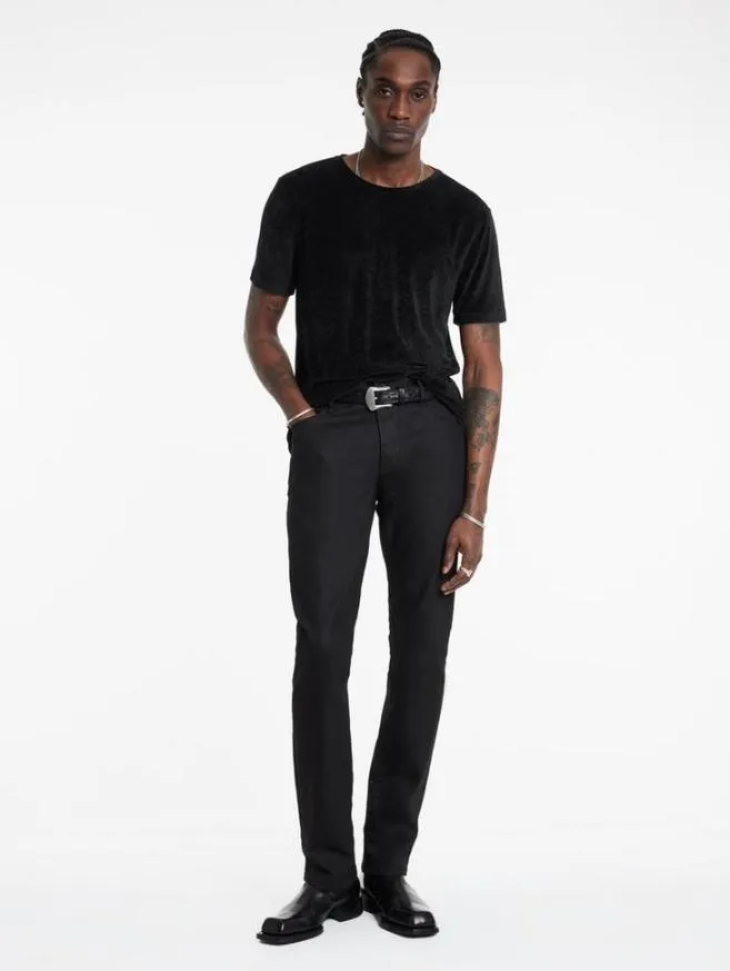 Men John Varvatos TShirts Caminha Crew Black