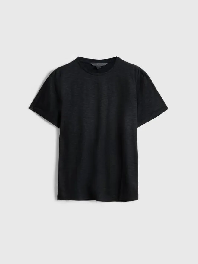 Men John Varvatos TShirts Park Crewneck Black