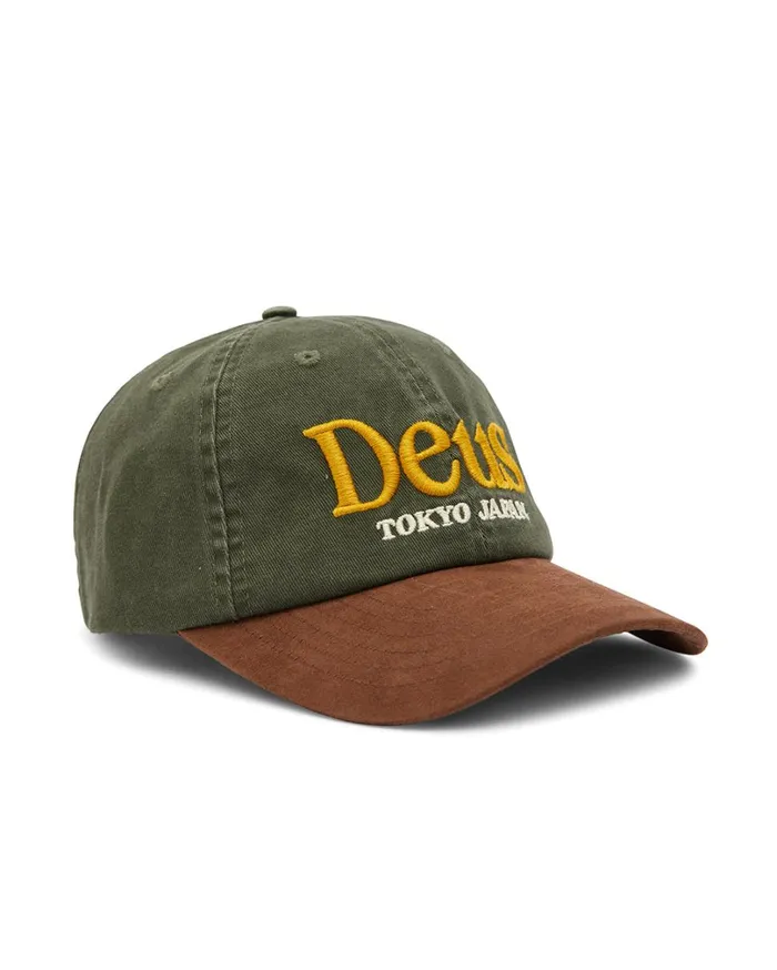 Metro Dad Cap 8211 Green WomenMen Deus Ex Machina Headwear