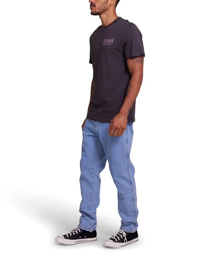 Metro Tee 8211 Anthracite Men Deus Ex Machina Tees Metro Tee 8211 Anthracite Men Deus Ex Machina Tees