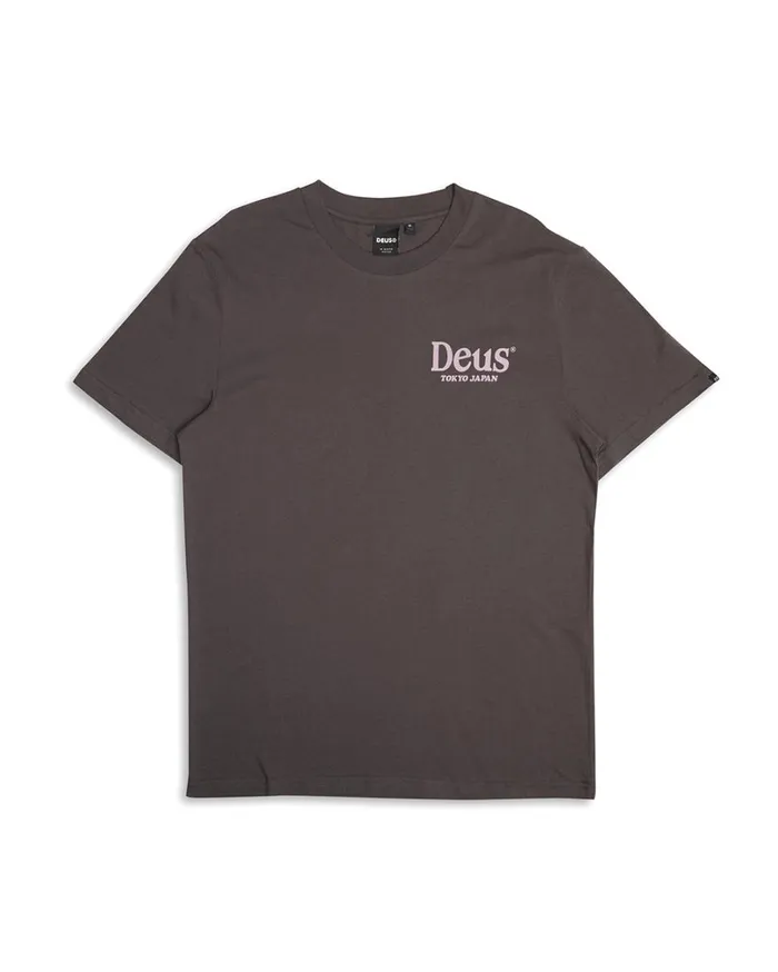 Metro Tee 8211 Anthracite Men Deus Ex Machina Tees Metro Tee 8211 Anthracite Men Deus Ex Machina Tees