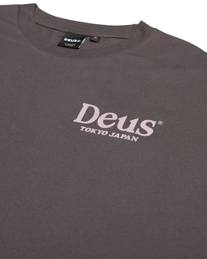 Metro Tee 8211 Anthracite Men Deus Ex Machina Tees Metro Tee 8211 Anthracite Men Deus Ex Machina Tees