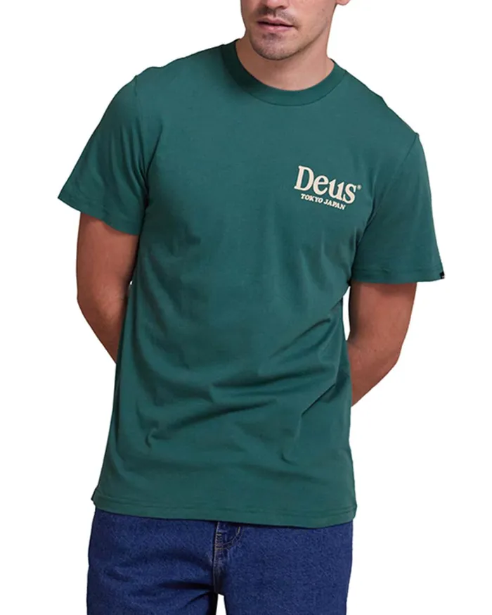 Metro Tee 8211 Work Green Men Deus Ex Machina Tees