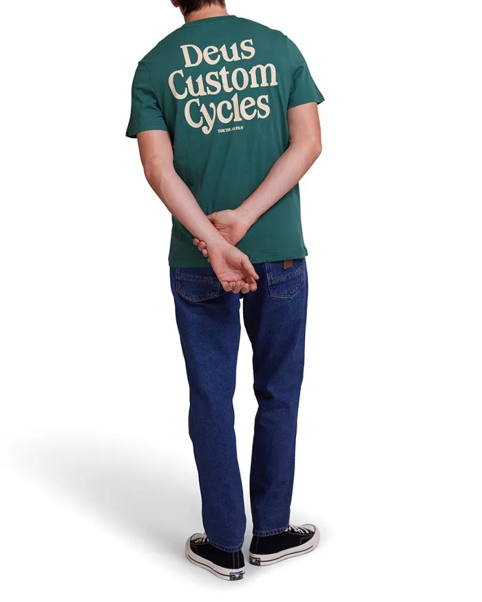 Metro Tee 8211 Work Green Men Deus Ex Machina Tees Metro Tee 8211 Work Green Men Deus Ex Machina Tees