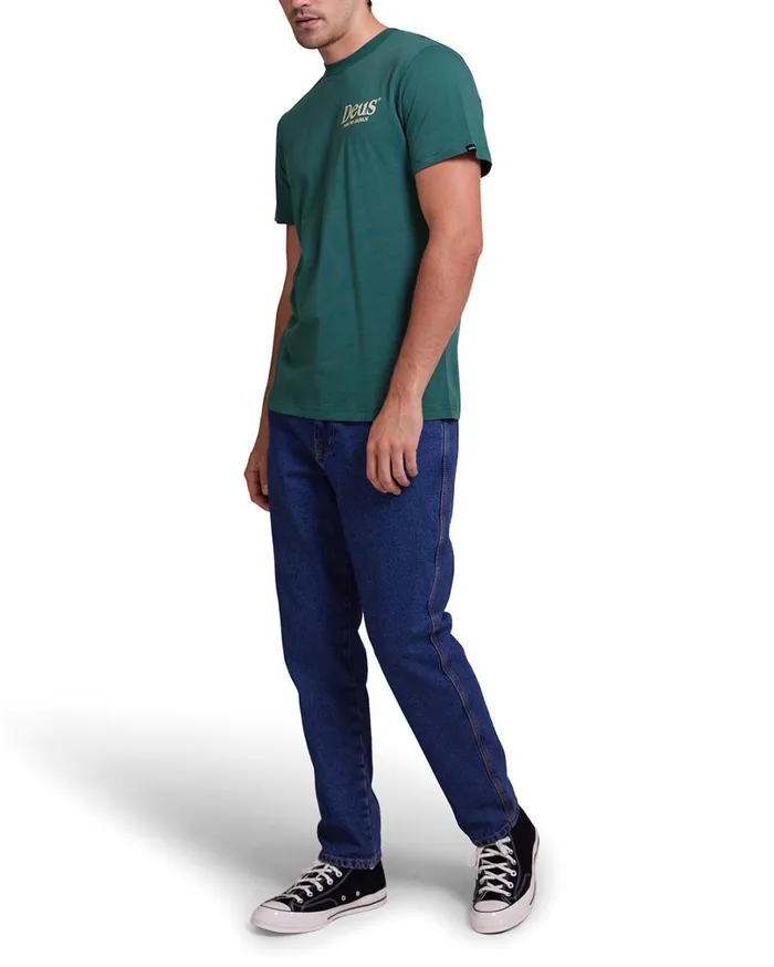 Metro Tee 8211 Work Green Men Deus Ex Machina Tees Metro Tee 8211 Work Green Men Deus Ex Machina Tees