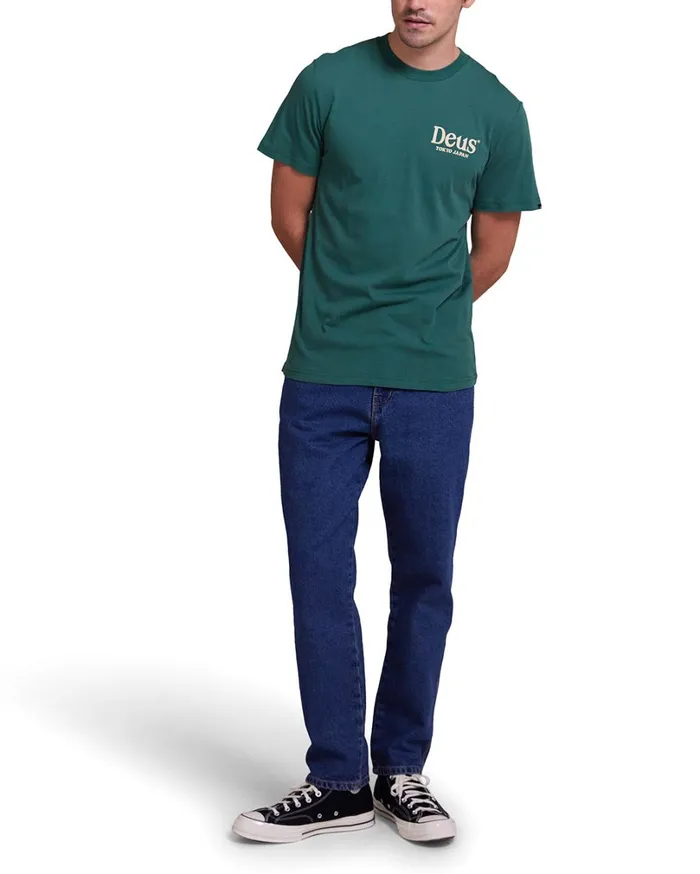 Metro Tee 8211 Work Green Men Deus Ex Machina Tees Metro Tee 8211 Work Green Men Deus Ex Machina Tees
