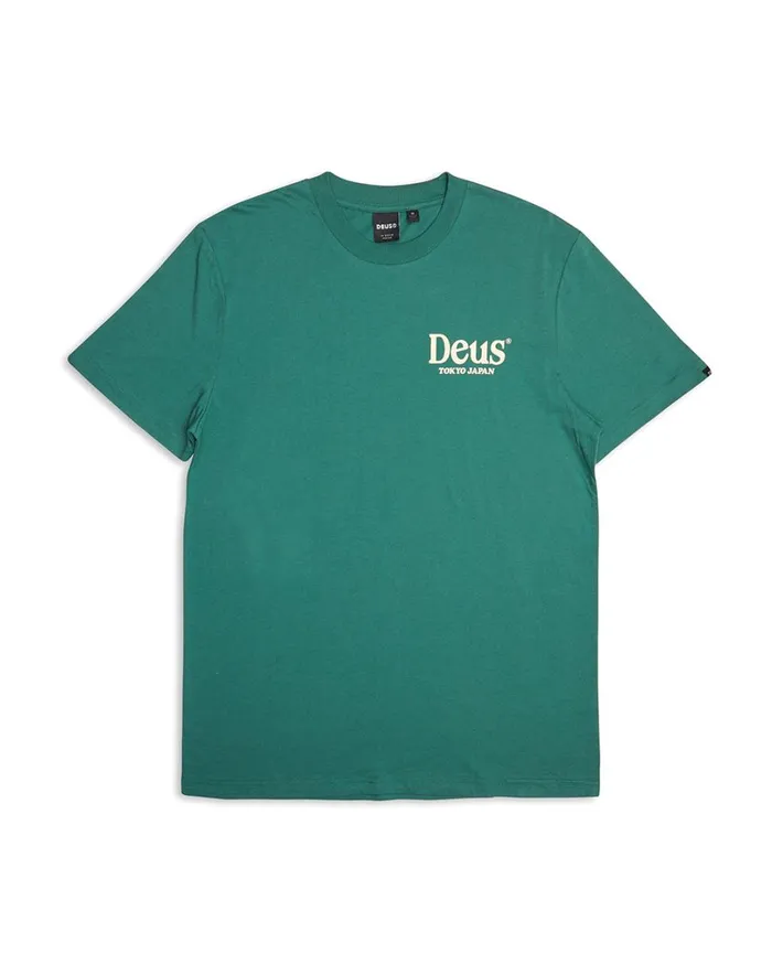Metro Tee 8211 Work Green Men Deus Ex Machina Tees Metro Tee 8211 Work Green Men Deus Ex Machina Tees