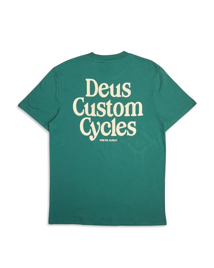 Metro Tee 8211 Work Green Men Deus Ex Machina Tees Metro Tee 8211 Work Green Men Deus Ex Machina Tees