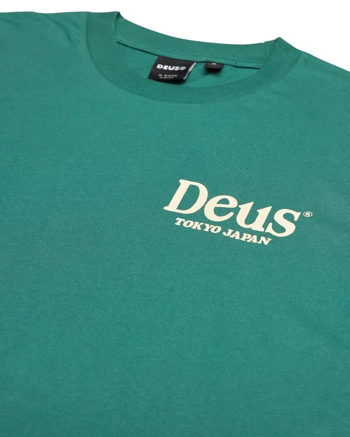 Metro Tee 8211 Work Green Men Deus Ex Machina Tees Metro Tee 8211 Work Green Men Deus Ex Machina Tees