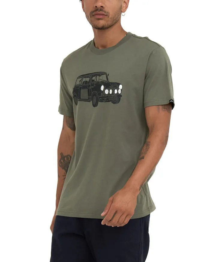 Mini 117 Tee 8211 Lichen Green Men Deus Ex Machina Tees